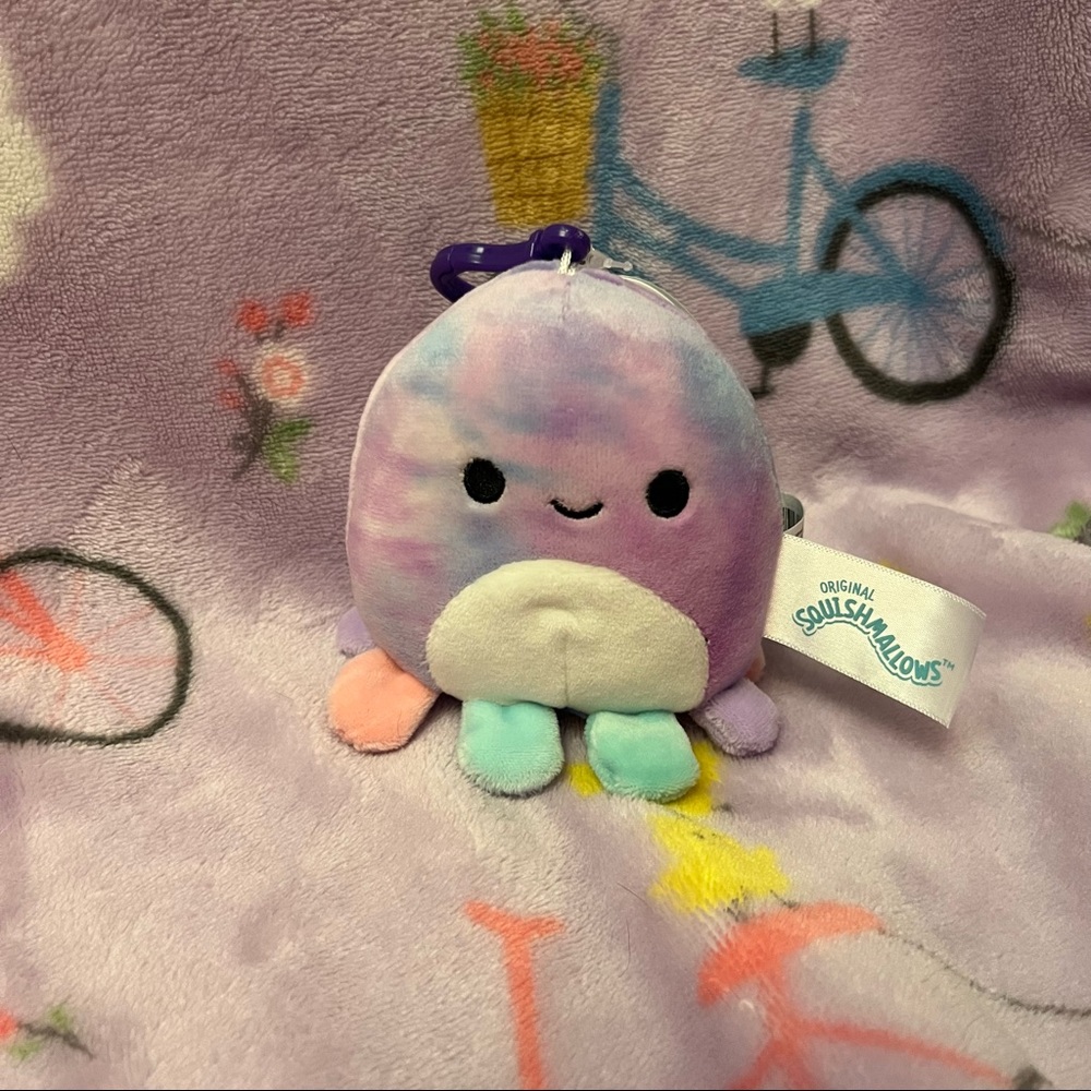 Squishmallow Mary Clip NWT